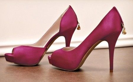 scarpe fucsia eleganti